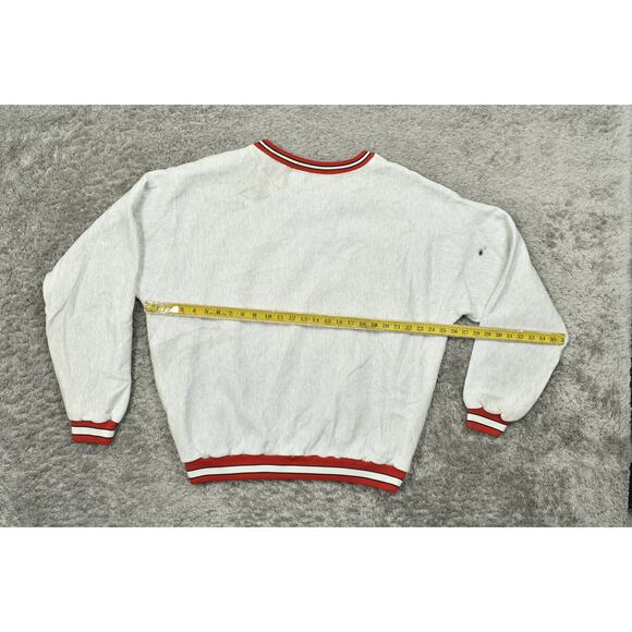 Vintage Neff Men's XL Gray Cotton Pullover Sweatshirt ALTON USA Made - Picture 4 of 6